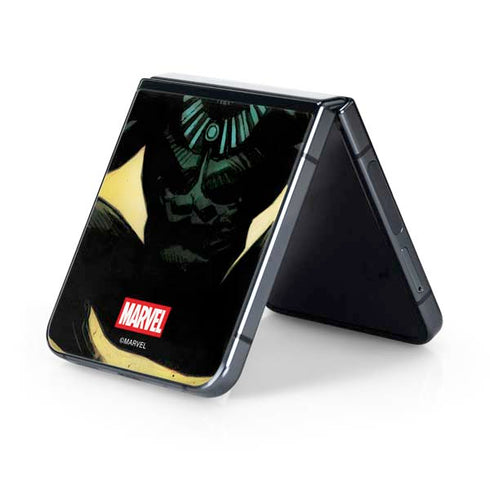 Marvel Black Panther TChalla King of Wakanda Galaxy Z Flip5 5G Skin